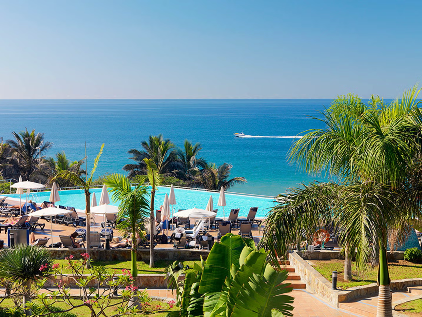 Vista del hotel H10 Playa Meloneras